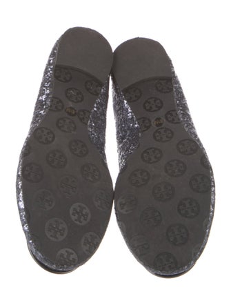Tory Burch Glitter Ballet Flats