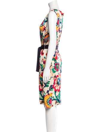 Tory Burch Silk Midi Length Dress