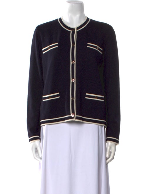 Tory Burch Merino Wool Striped Sweater