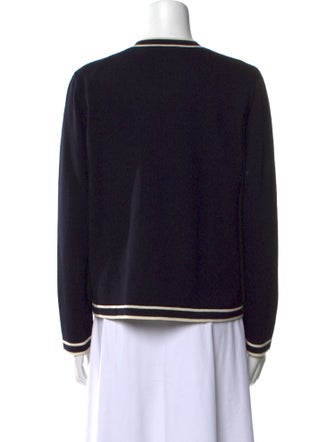 Tory Burch Merino Wool Striped Sweater