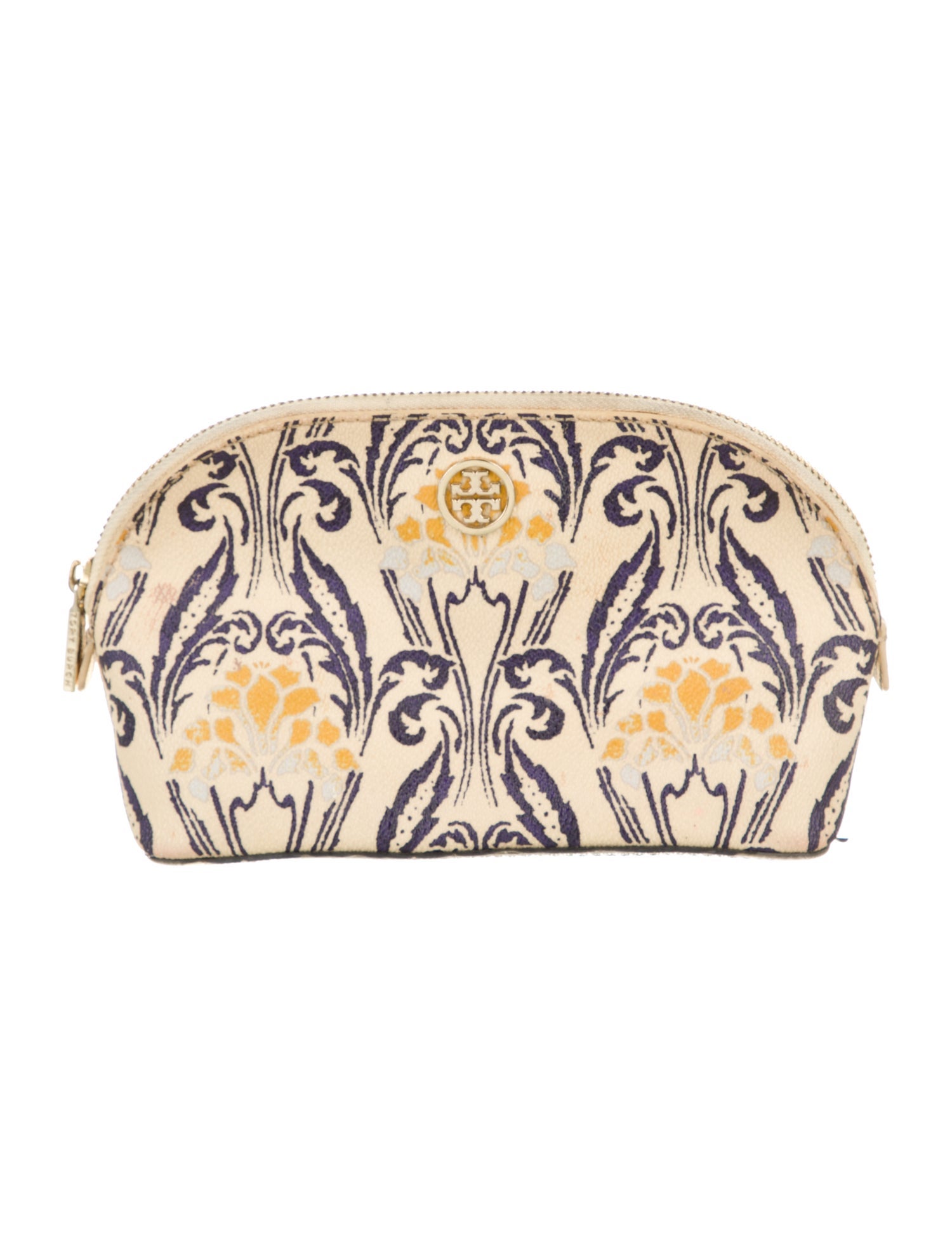 Tory Burch Neutral pattern print Tory Burch cosmetic bag