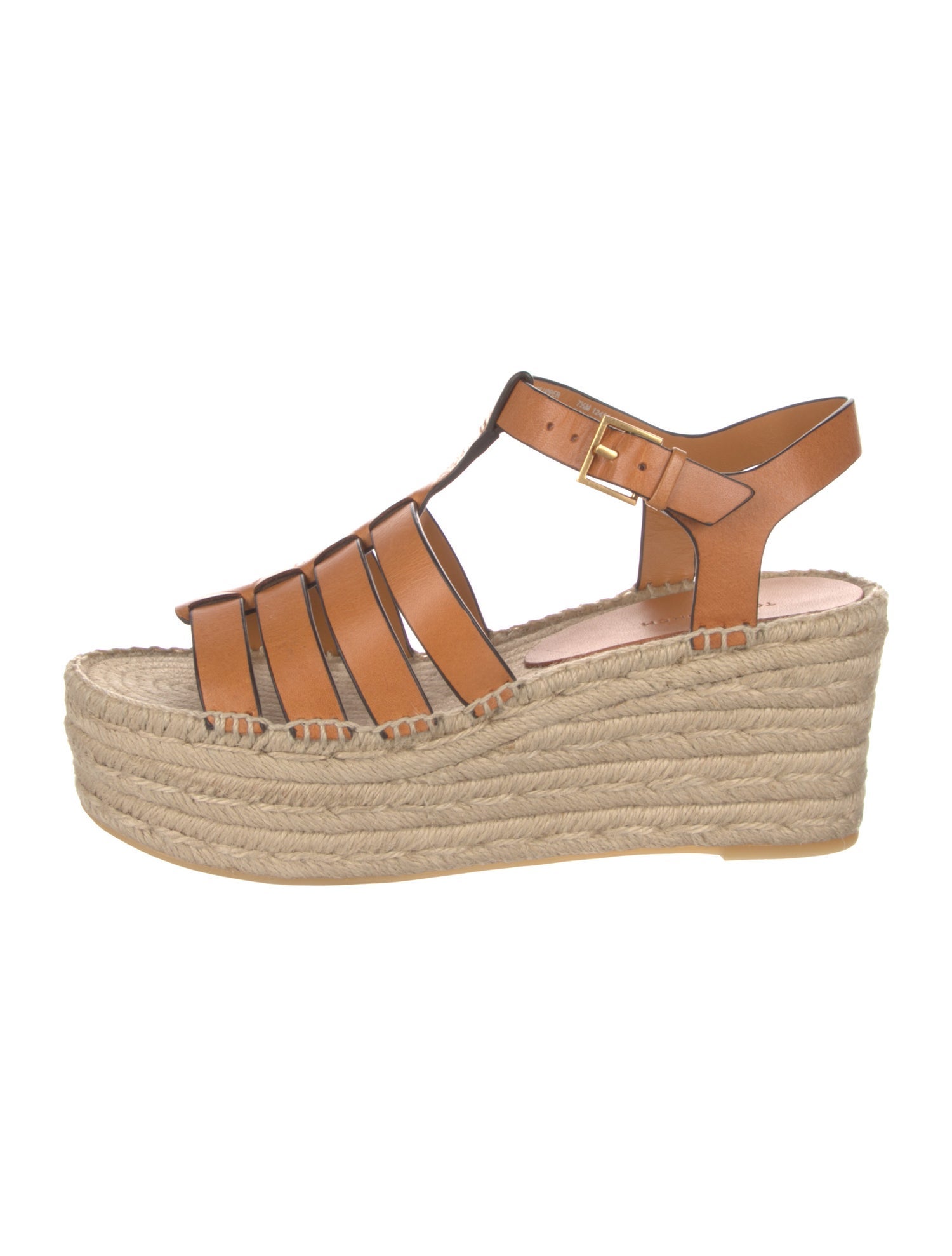 Tory Burch Leather Braided Accents Espadrilles