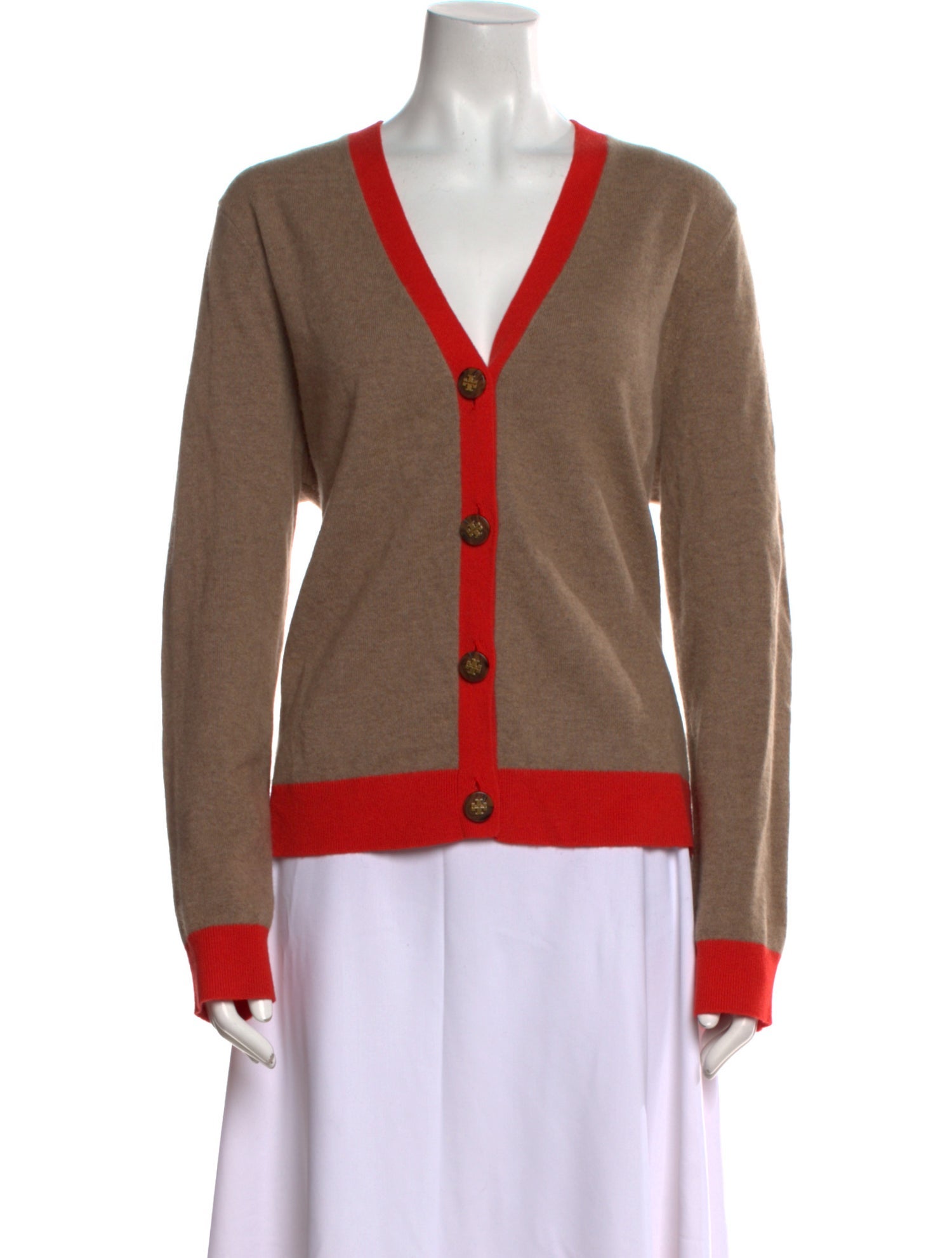Tory Burch Cashmere V-Neck Sweater