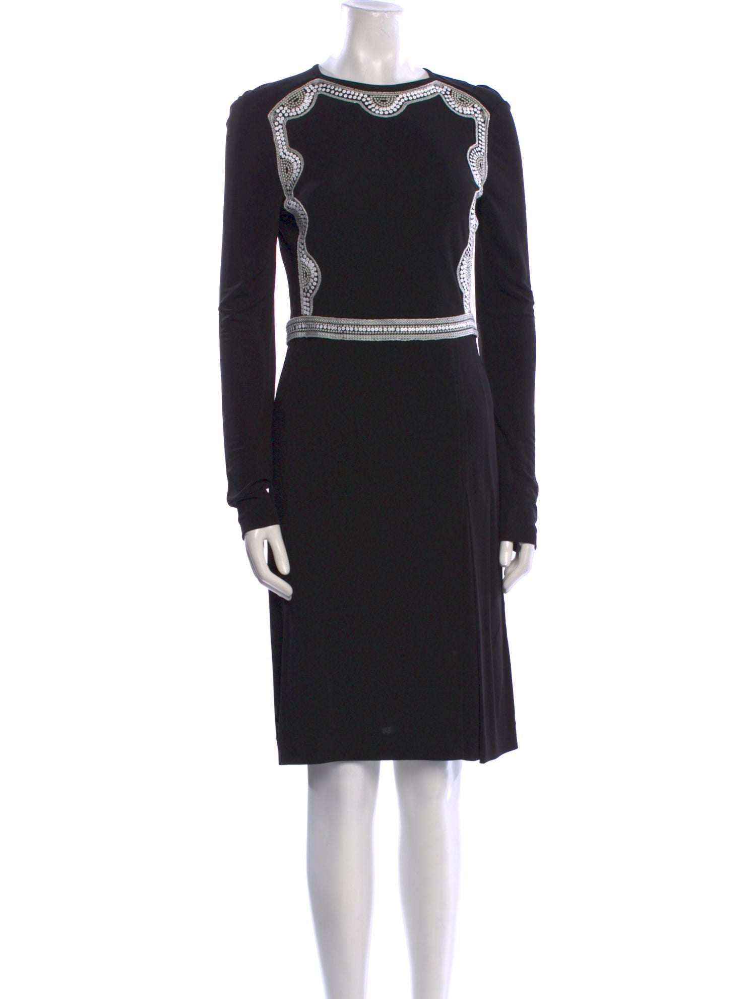 Tory Burch Crew Neck Knee-Length Dress