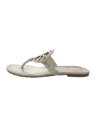 Tory Burch Leather Slides