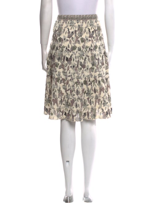 Tory Burch Printed Knee-Length Skirt
