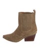 Tory Burch Suede Western Boots