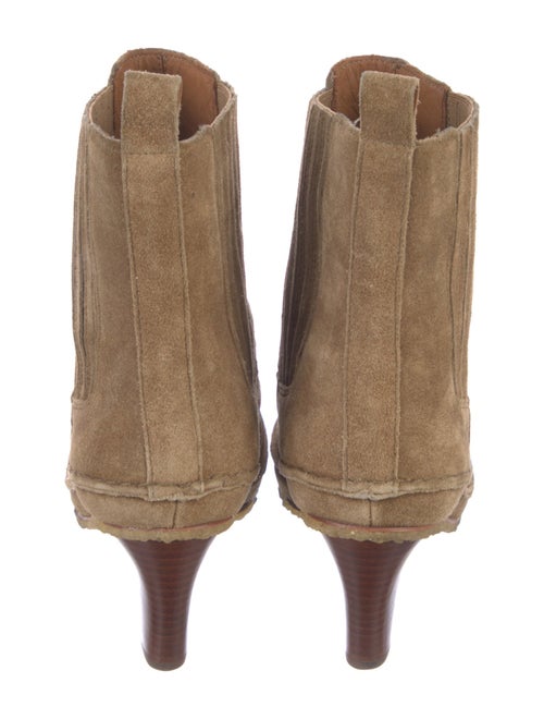 Tory Burch Suede Western Boots