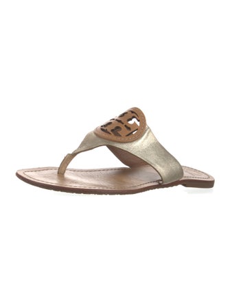 Tory Burch Leather Slides