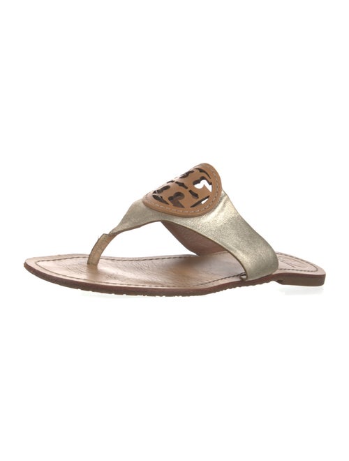 Tory Burch Leather Slides