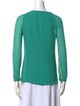 Tory Burch Silk Tie Neck Blouse