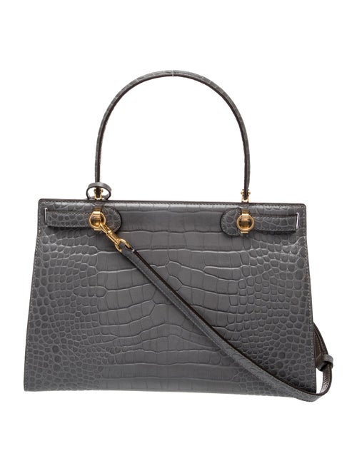 Tory Burch Embossed Leather Lee Radziwill