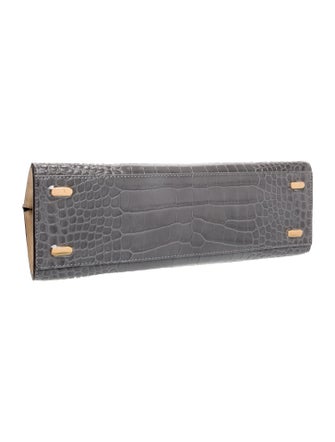 Tory Burch Embossed Leather Lee Radziwill