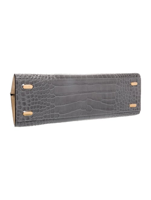 Tory Burch Embossed Leather Lee Radziwill