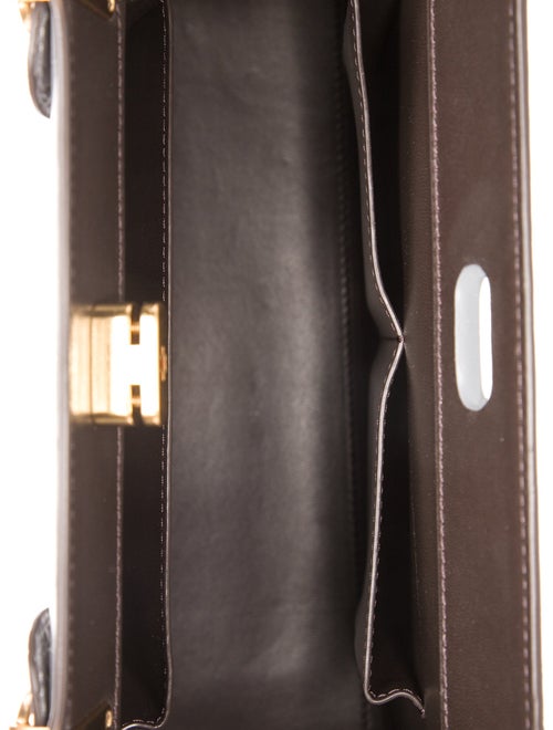 Tory Burch Embossed Leather Lee Radziwill