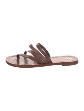 Tory Burch Leather Slides