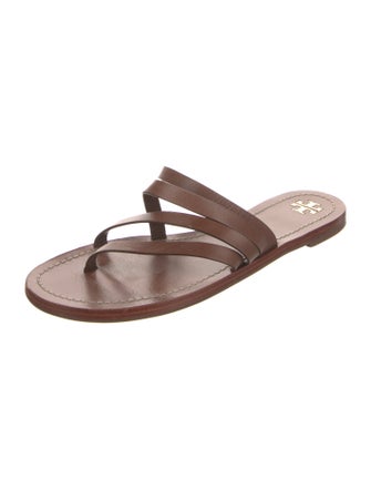 Tory Burch Leather Slides
