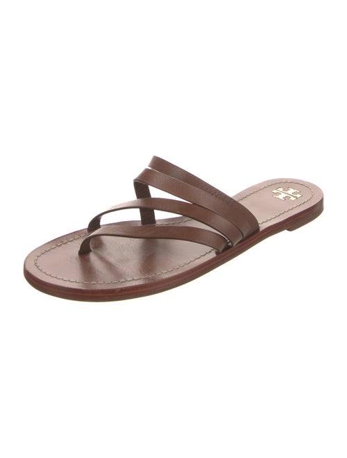 Tory Burch Leather Slides