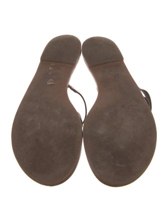 Tory Burch Leather Slides