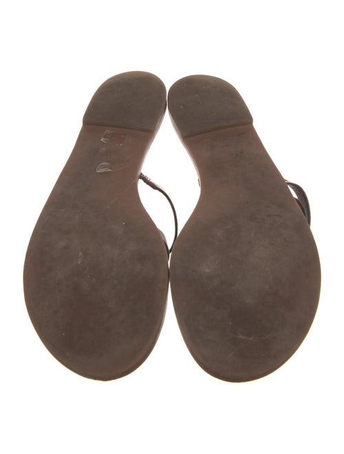 Tory Burch Leather Slides