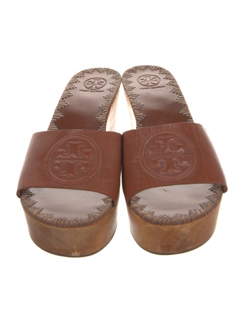 Tory Burch Leather Slides