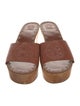 Tory Burch Leather Slides