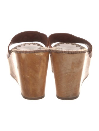 Tory Burch Leather Slides