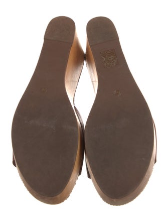 Tory Burch Leather Slides