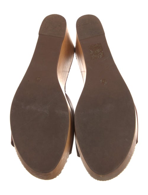 Tory Burch Leather Slides
