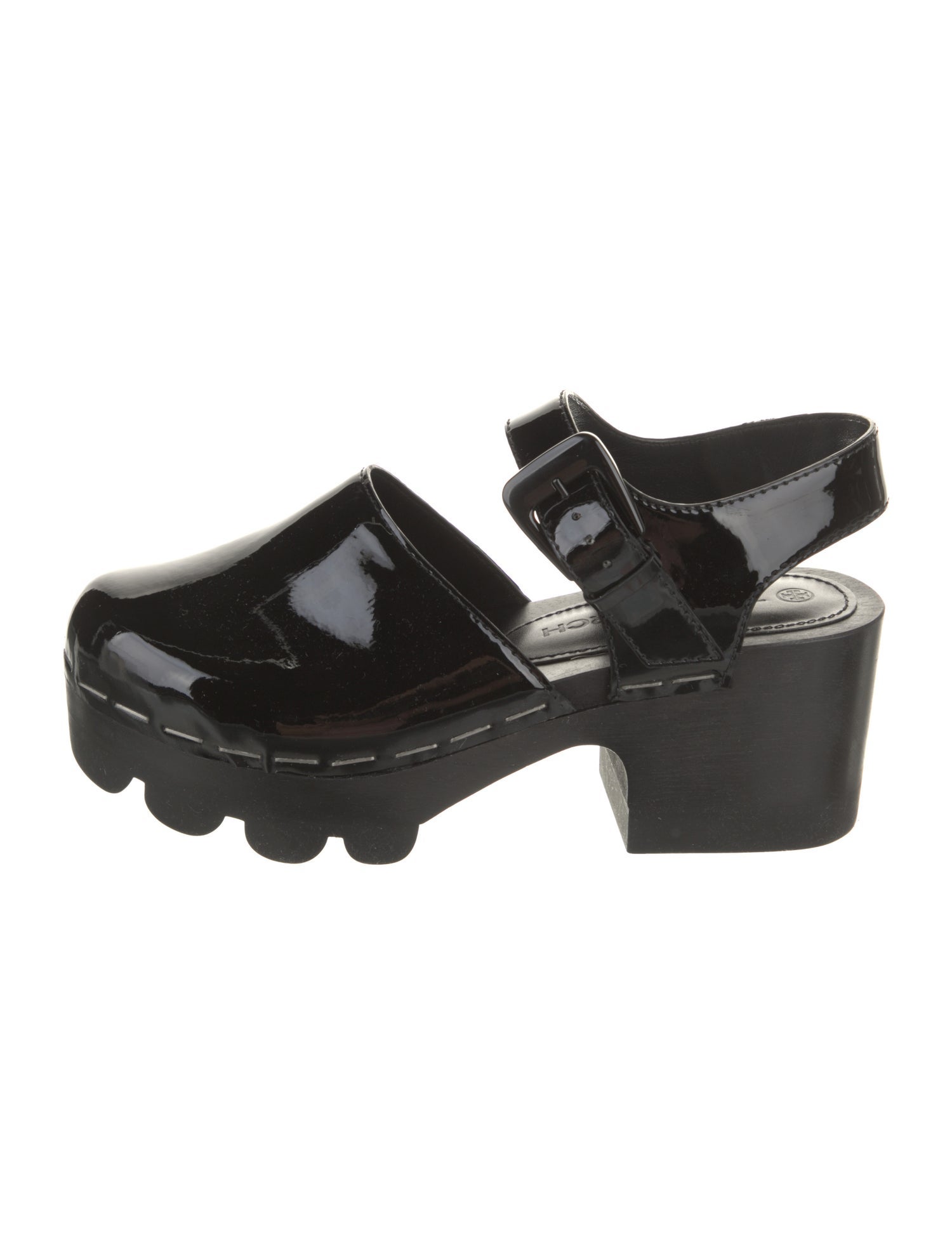 Tory Burch Patent Leather Mules