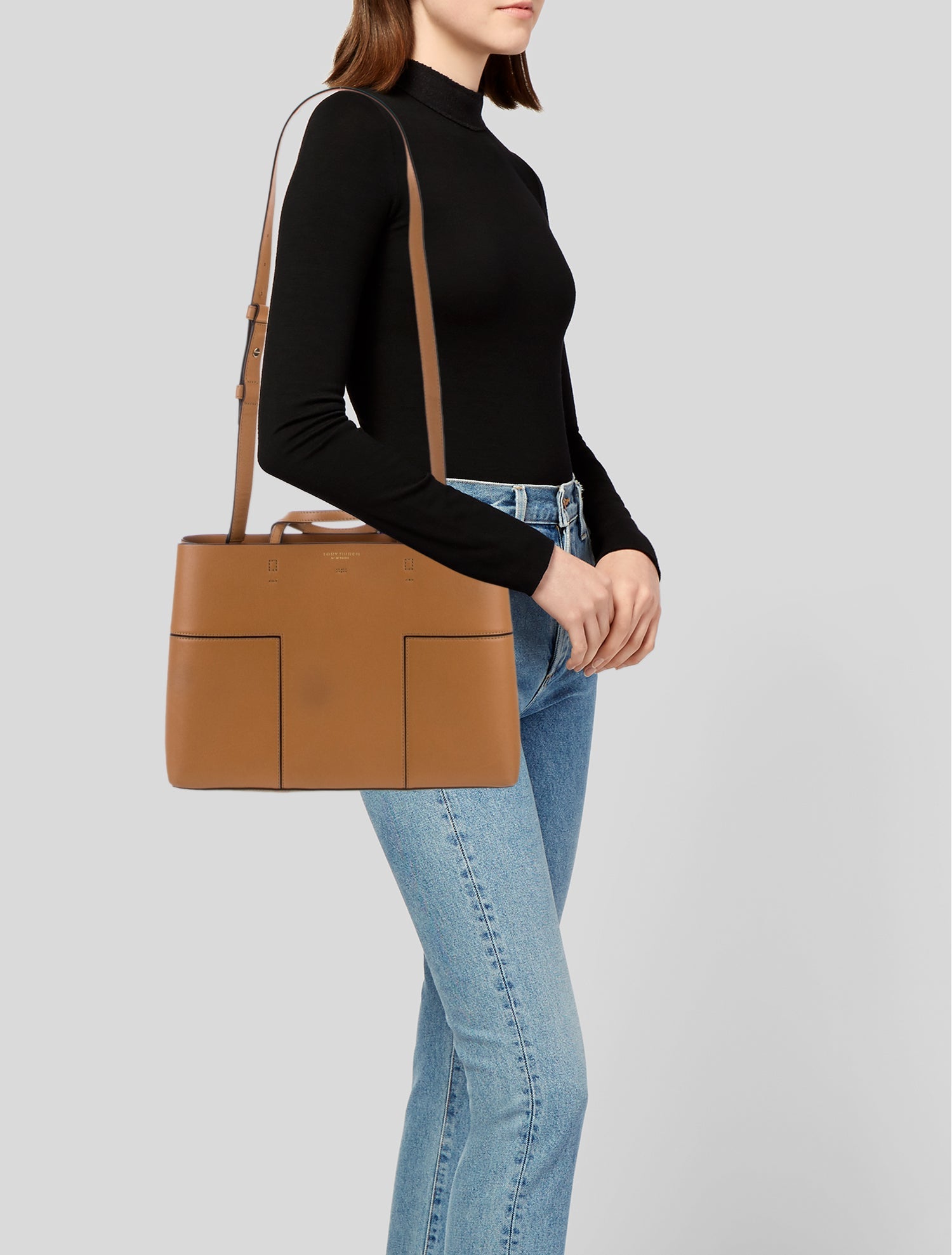 Tory Burch Leather Briefcase