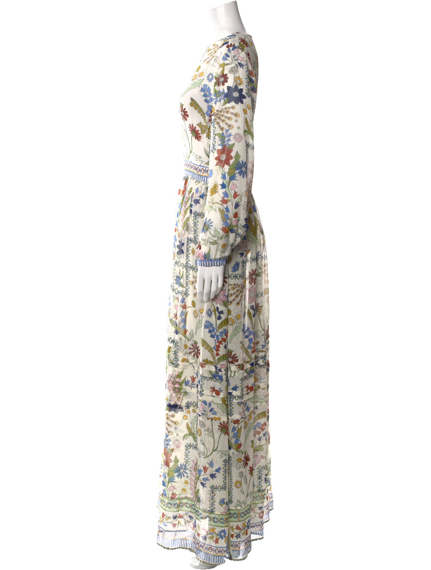 Tory Burch Silk Long Dress