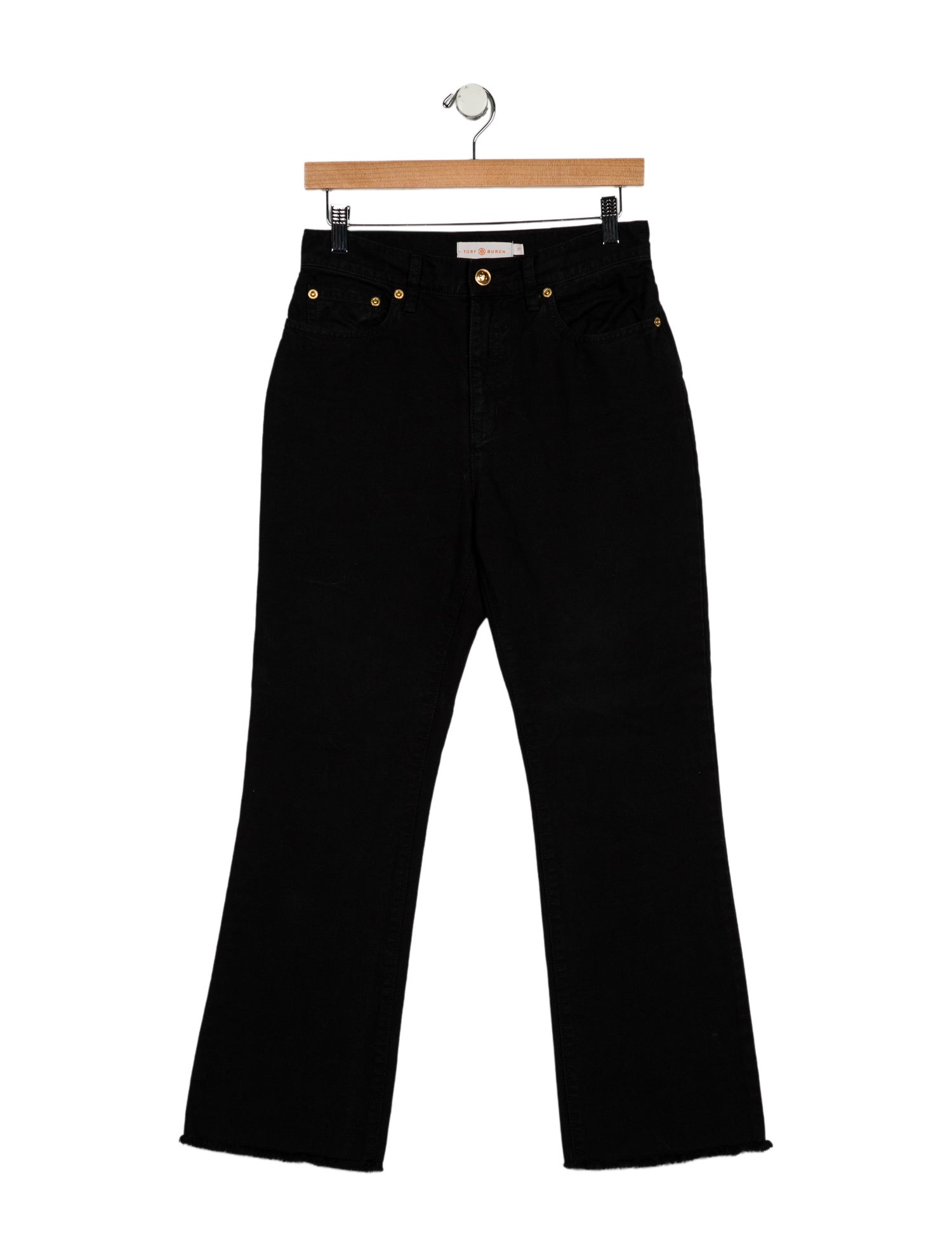 Tory Burch High-Rise Wide Leg Jeans