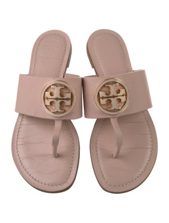 Tory Burch Leather Slides