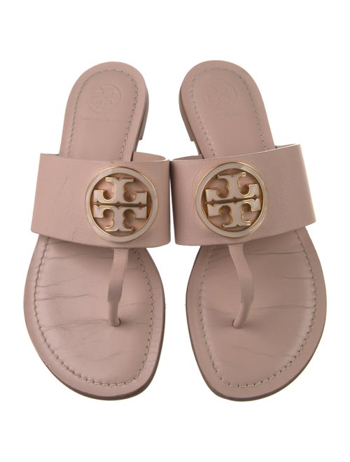 Tory Burch Leather Slides