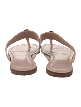 Tory Burch Leather Slides