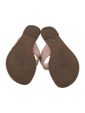 Tory Burch Leather Slides