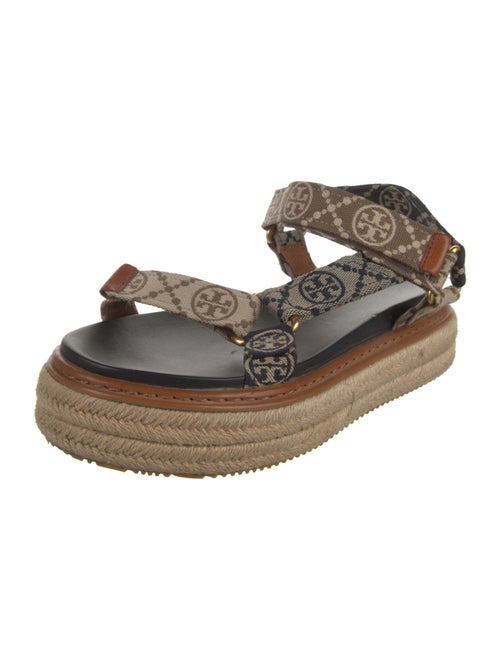 Tory Burch Canvas Printed Espadrilles