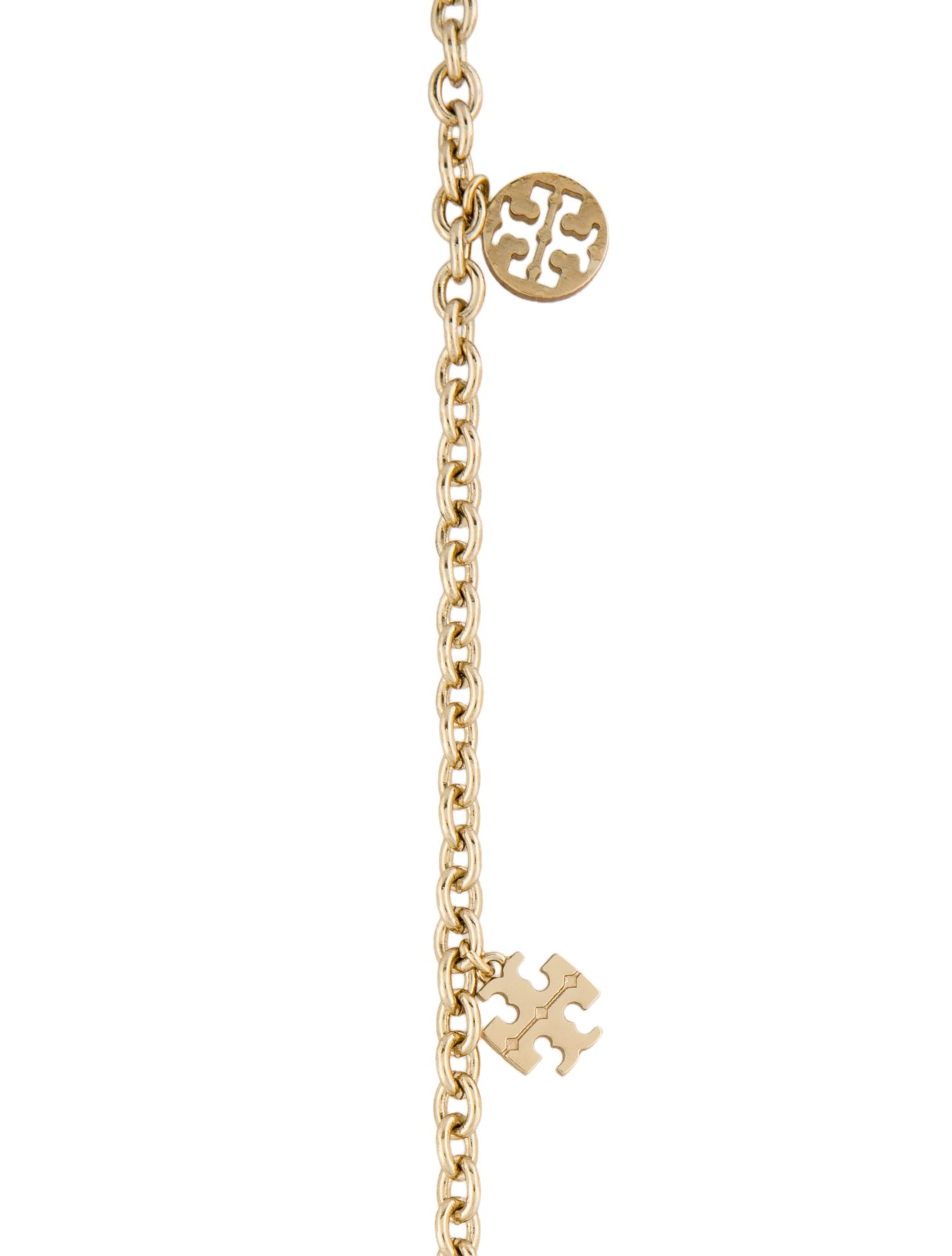 Tory Burch Logo Station Necklace
