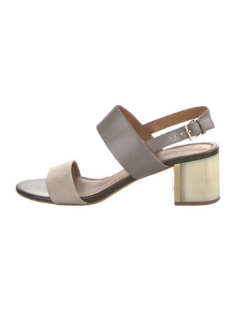 Tory Burch Leather Slingback Sandals