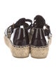 Tory Burch Leather Espadrilles