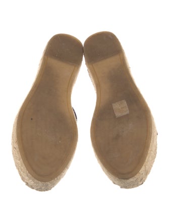 Tory Burch Leather Espadrilles