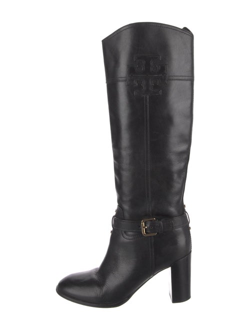 Tory Burch Leather Riding Boots