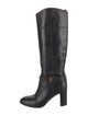 Tory Burch Leather Riding Boots
