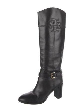 Tory Burch Leather Riding Boots