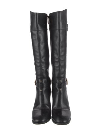 Tory Burch Leather Riding Boots