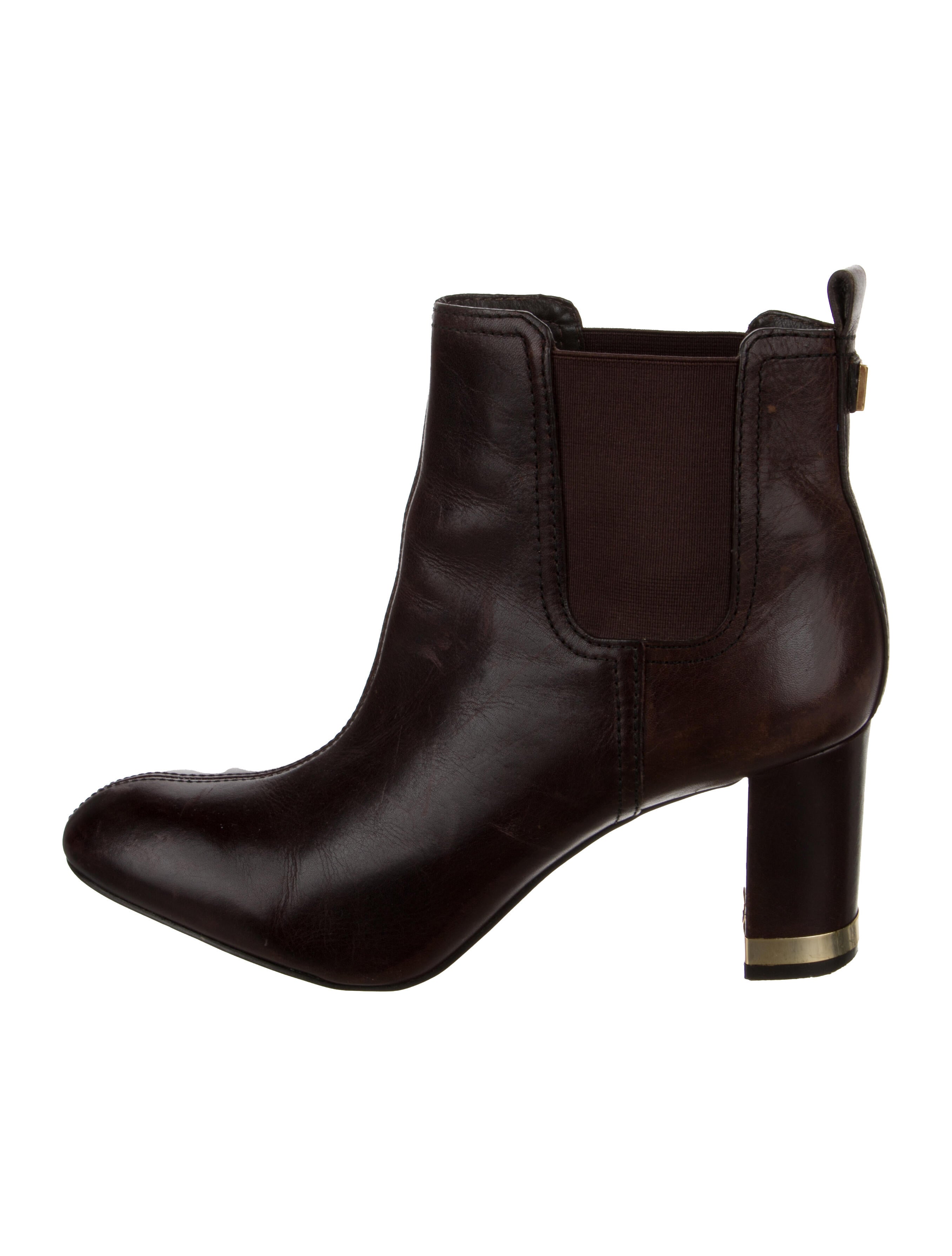 Tory Burch Leather Chelsea Boots