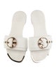 Tory Burch Leather Slides