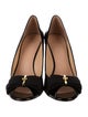 Tory Burch Patent Leather Bow Accents Pumps