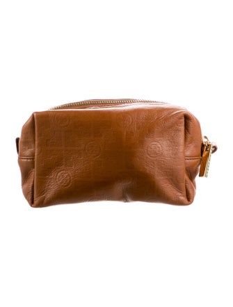 Tory Burch Leather Cosmetic Bag